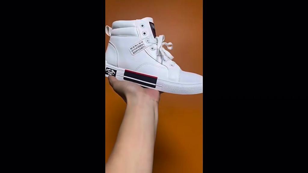 Мужская обувь для скейтбординга, корейская версия маленьких белых туфель, модная повседневная обувь, обувь для молодых мужчин