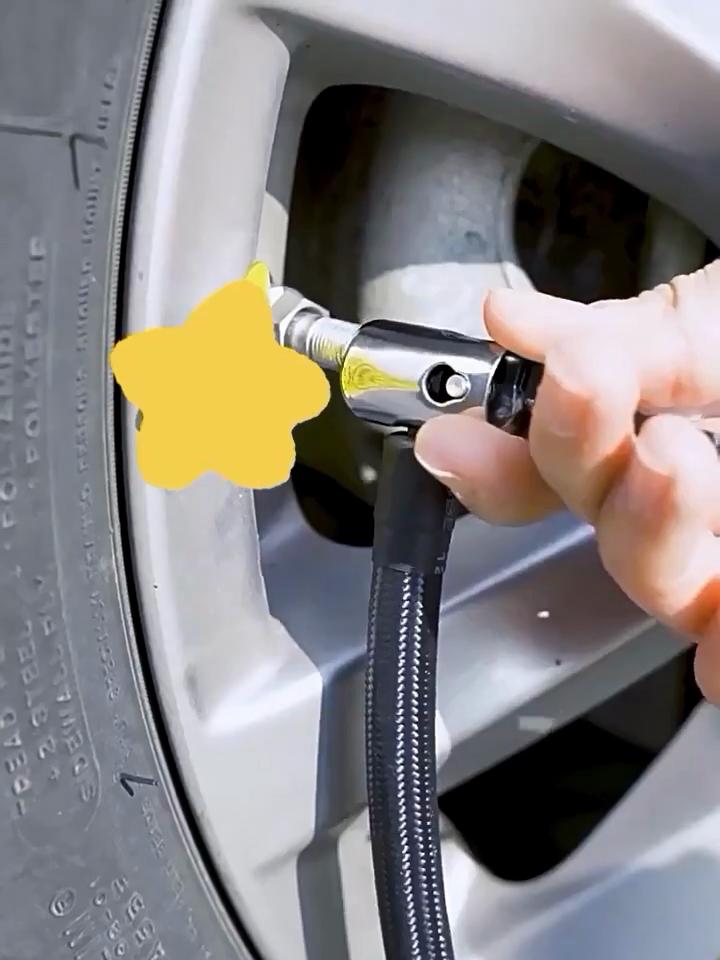 Smart Air Compressor with AI Temperature Control, Digital Tire Inflator Pump for Car SUV Motorcycle Bicycle, 4 Modes Auto Shut Off Portable Air Pump