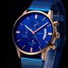 CRRJU New Six-pin Men's Casual Personality Watch Fashion Popular Men's Watch Student Watch