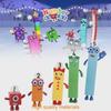 Numberblocks Красочные Строительные Блоки Милые Трансформируемые Фигурки Для Детских Игр