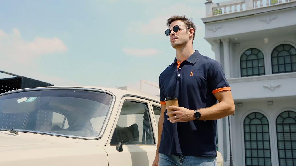 Мужская футболка поло. Материал: 100% хлопок. Расцветки в ассортименте