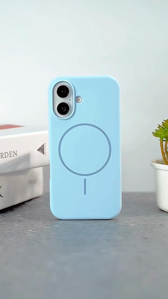 Luxury For iPhone 16 15 14 13 12 11 Pro Max Plus Liquid Silicone Case For Magsafe Magnetic Wireless Charging Soft Phone Cover