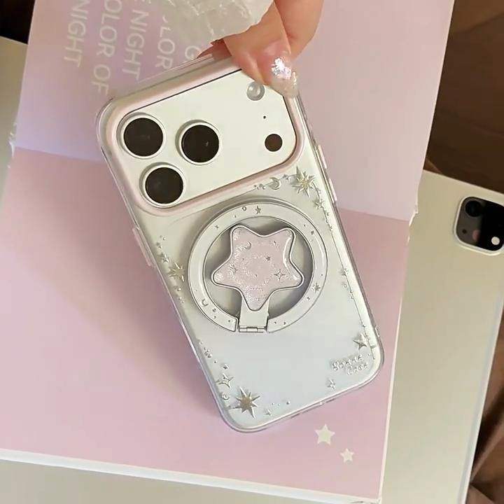 Милый Магнитный Чехол-Кролик для iPhone 16, iPhone 17 и iPhone 17 Pro Max