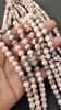 Hand Polish Natural Pink Zebra Jasper Gemstone Round Smooth Beads, Strand Size 14 To 15 Inch Size Available, 6 Mm 8 Mm 10 Mm.