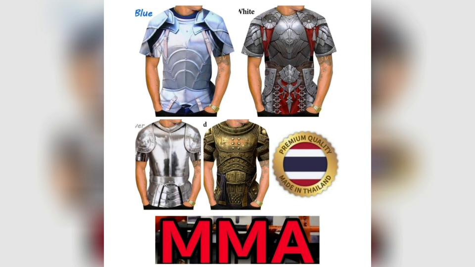 Muay Thai T-Shirt Kick Boxing Body Amour Vest 3D Print Vintage Quick Dry Men Women Unisex Short Sleeve Round Neck MMA Mix Martial Art