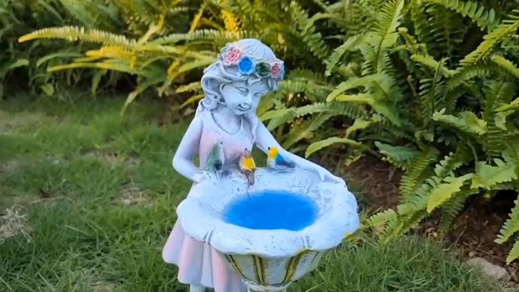 Сказочная садовая статуя, фигурка ангела из смолы, солнечный свет, уличный цветочный сказочный светильник, фонарь для двора, ландшафтный декор