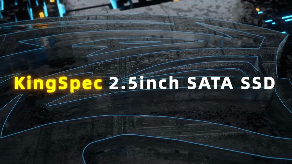 Твердотельный накопитель KingSpec 2,5 дюйма SATAIII, скорость чтения до 570 МБ/с, серия P3