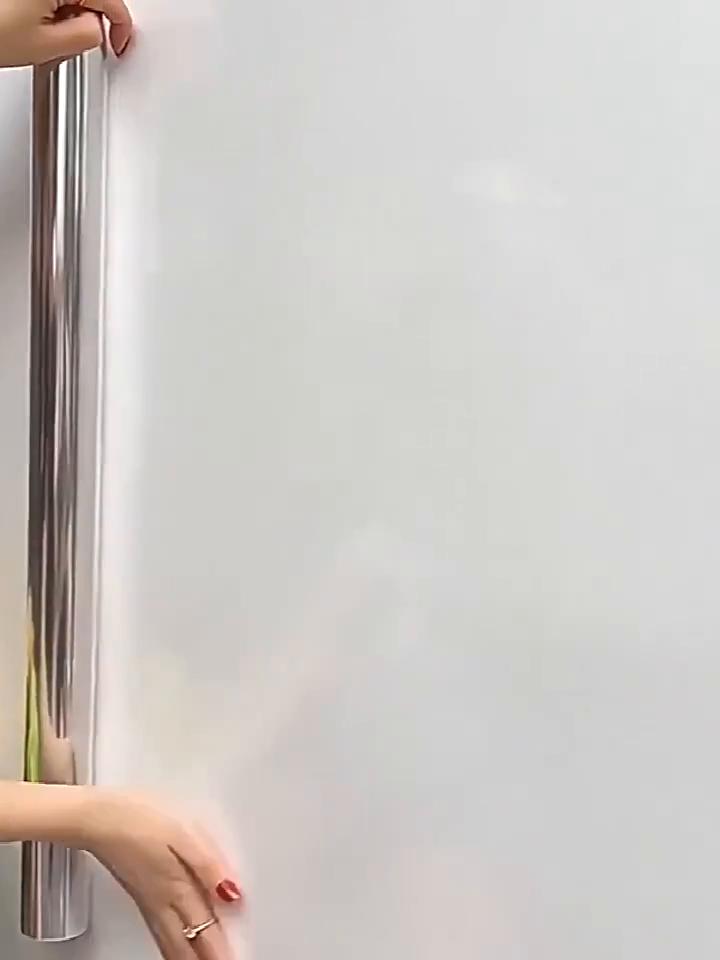 1 рулон пластиковой электростатической адгезионной защитной пленки для стен – водонепроницаемая, маслостойкая, съемная пленка для кухни, плитки