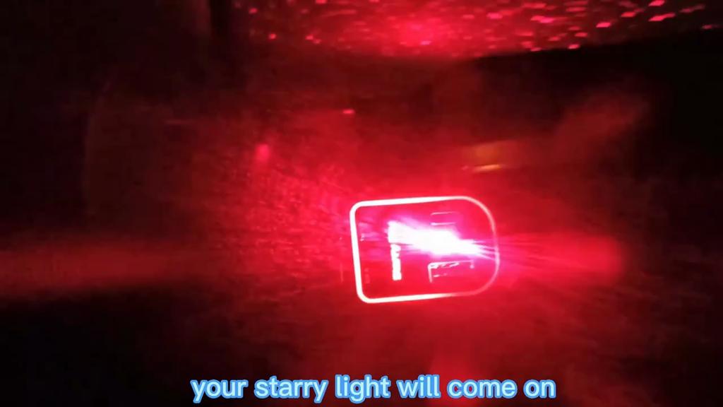 Автомобильное зарядное устройство Starry Sky LED 2024 с выдвижными кабелями — быстрая зарядка для iPhone и Type-C (48W)