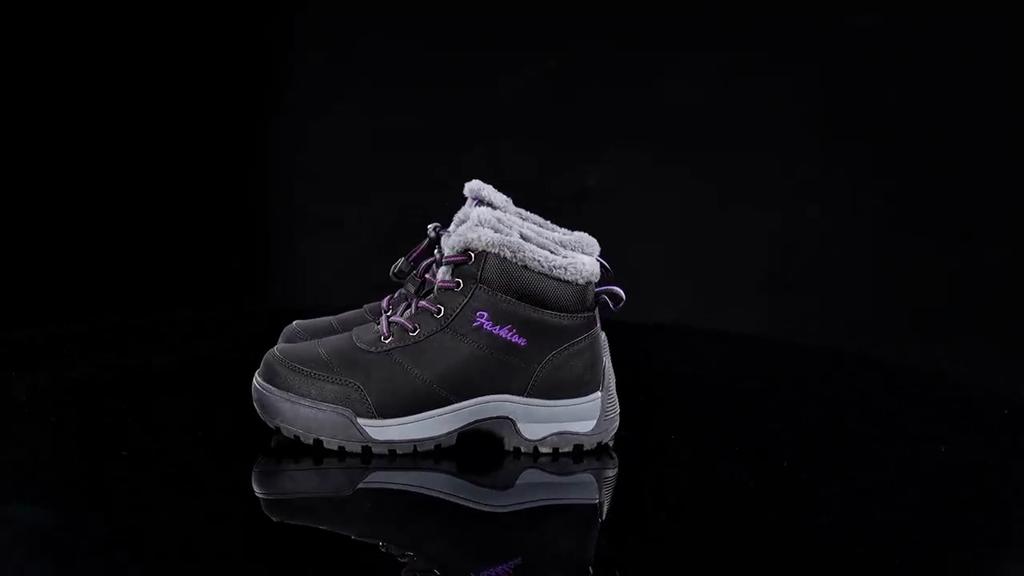 Теплая меховая легкая хлопчатобумажная обувь Мужская прогулочная обувь Мужская зимняя обувь Кроссовки