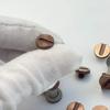 10 комплектов/лот, подходит для ножей из нержавеющей стали с отверстием 5 мм, ручка в стиле Широгорова, пара, замок, винты М4, шпиндель, заклепка, гвоздь, болт