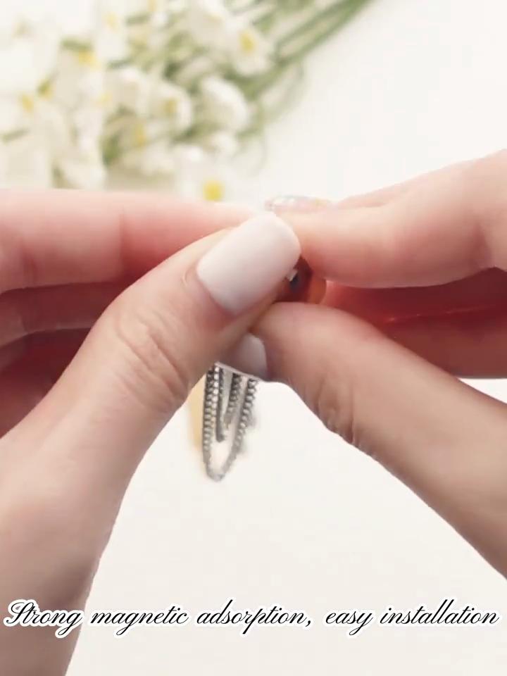 Magnetic Waistband Cincher Adjustable T-Shirt Hem Clip Perfect Fit Metal Snap Button White/Gold/Black Available