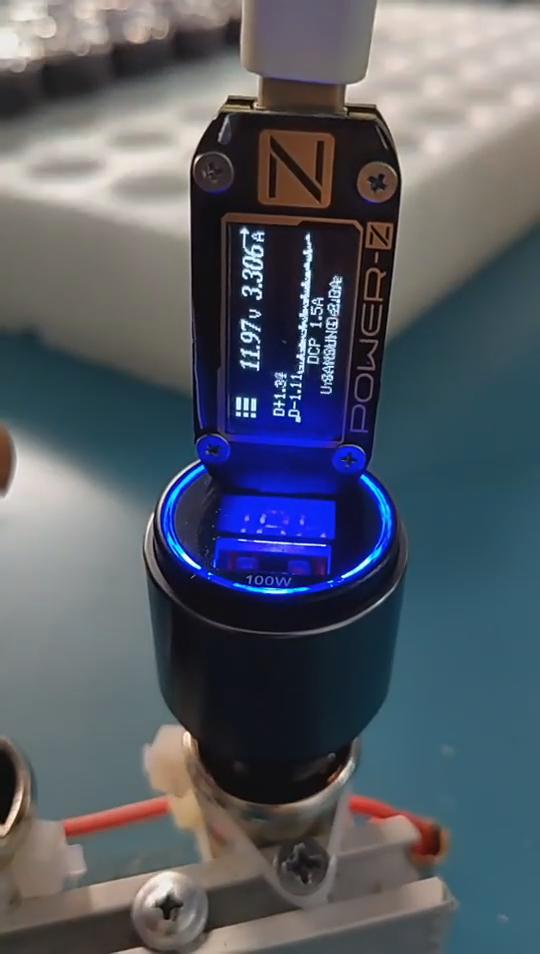 Автомобильное зарядное устройство на 8 портов 66 Вт 12–24 В с PD и QC 3.0, светодиодный вольтметр, универсальное для смартфонов, разъем для прикуривателя, автомобильные аксессуары