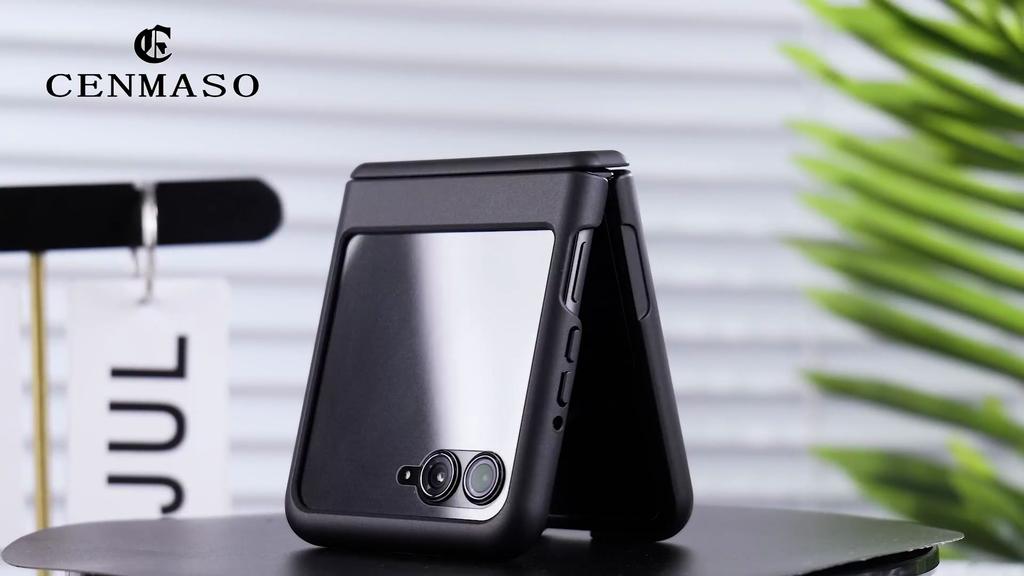 Для Motorola Razr 50 Ultra 2024 С защитой шарнира, Защитное стекло для экрана, Прочный противоударный чехол для всего корпуса с защитой от царапин - Черный