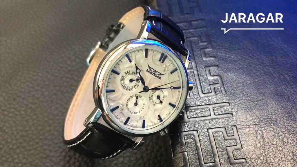 JARAGAR Mechanical Watch Men's Fashion Casual Automatic Mechanical Watch