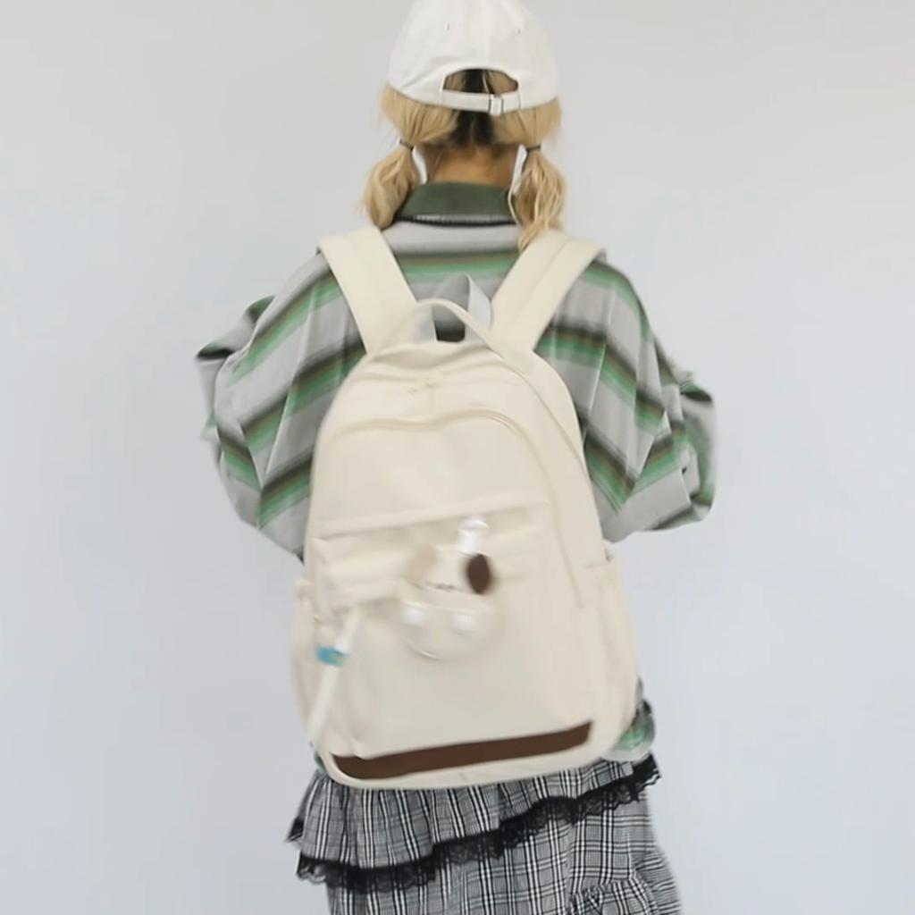 Girls Waterproof Backpack Student Schoolbag Lightweight Large Capacity Outdoor Backpack