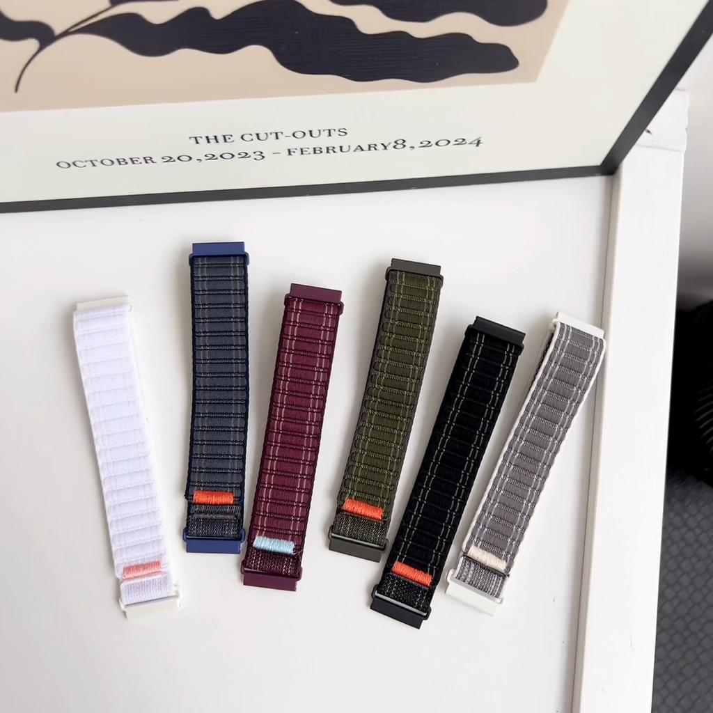 Нейлоновый ремешок-петля для Samsung Watch 6/5/5Pro 4/6 Classic Huawei Watch 4/3/GT3 20 мм 22 мм браслет-браслет Amazfit GTS/GTR 4 3