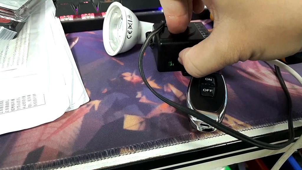 AC 110V 240V 30A Wireless RF Smart Remote Control Switch Transmitter Receiver 433MHz Remote Controller