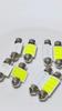 10pcs/Set 31mm 36mm 39mm 41mm Car COB Interior Car LED Bulbs Lamp Interior Dome Lights Plate