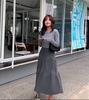 Thicking Knitted Long Skirts Women Autumn Winter High Waist Umbrella Skater Faldas Female Korean Fashion Cotton Skirts