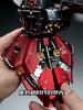 MG Sazabi 1/100 Gundam Model Kit, Dragon Breath Red Matte Electro‑Mirror Finish, No‑Gate Painted Assembly Figure