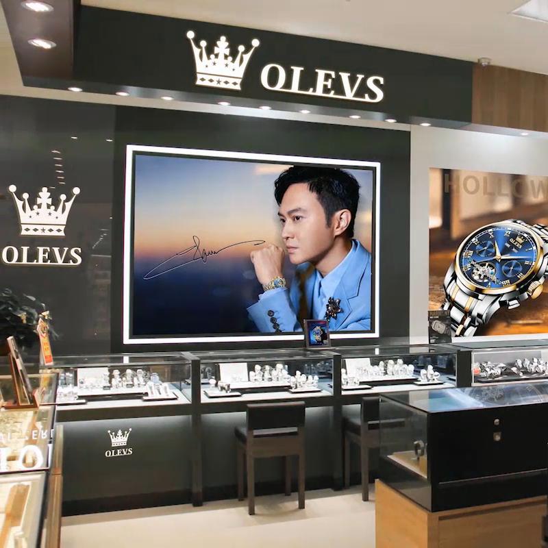 OLEVS New Watch Automatic Mechanical Expression Gift Women's Watch Women's Watch