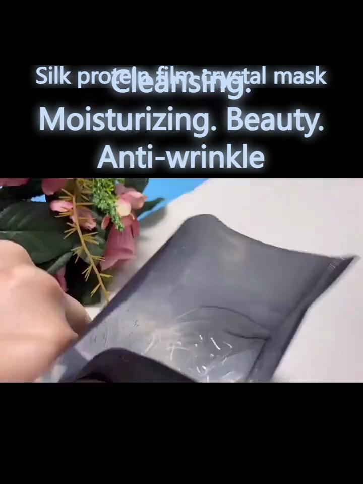 Кристаллический протеиновый осветляющий кристаллический мембранный стикер для маски для женщин Прозрачный стикер для лица