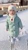 Children's Down Cotton Jackets, Baby Cotton Coats, Boys and Girls Winter Coats