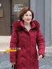 Женские зимние пальто среднего возраста с капюшоном и воротником из искусственного меха, свободные элегантные длинные парки больших размеров, толстые теплые женские куртки