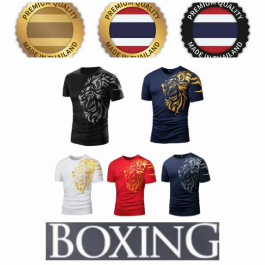 Tiger Muay Thai T-Shirt Kick Boxing 3D Print Graphic Men Women Unisex Short Sleeve Round Neck MMA Mix Martial Art Streetwear Casual