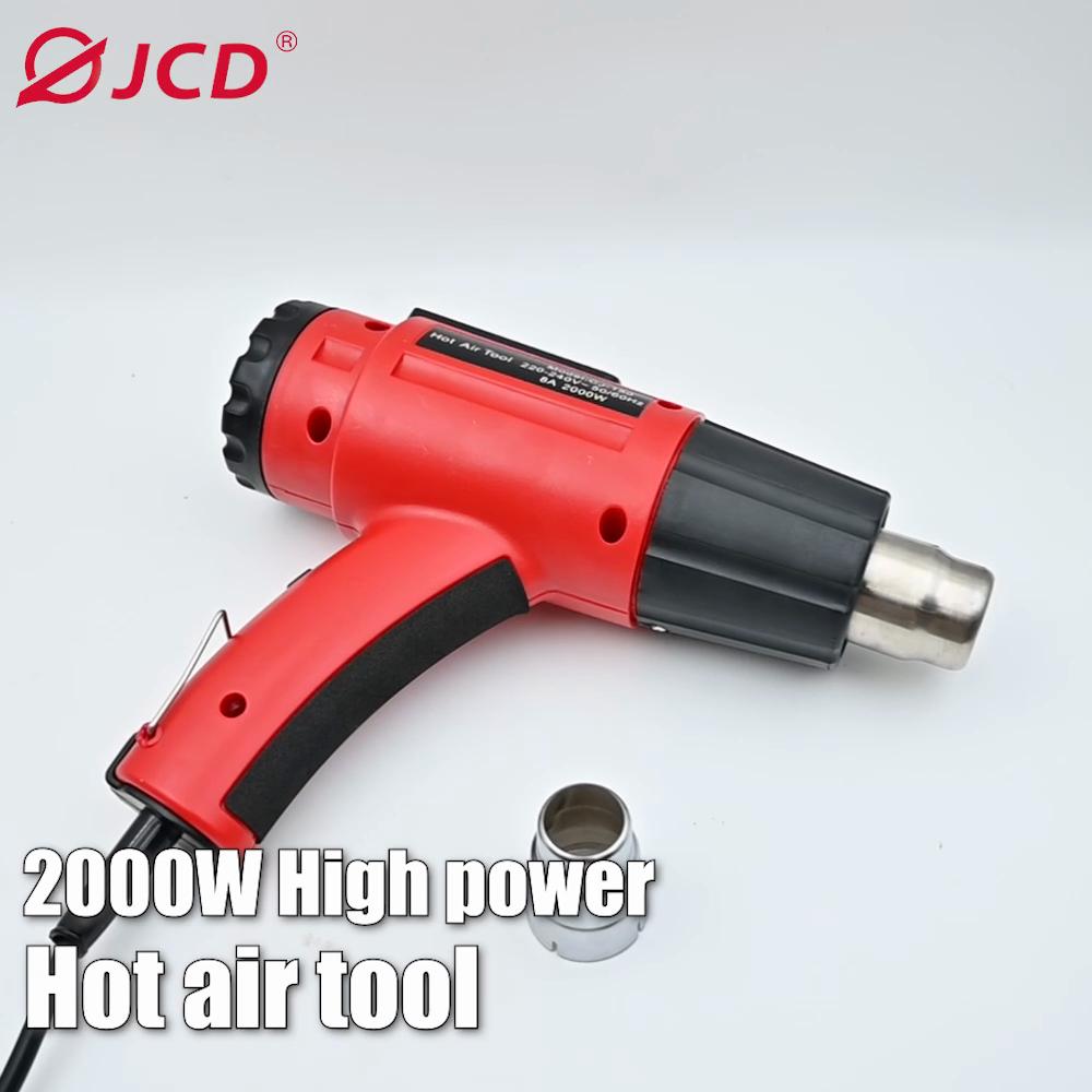 JCD High Power 2000W Регулируемые электрические термофены с регулируемой температурой горячего воздуха