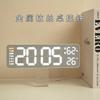Modern Digital Led Wall Clock With Calendar Alarm Timer For Living Room Decor