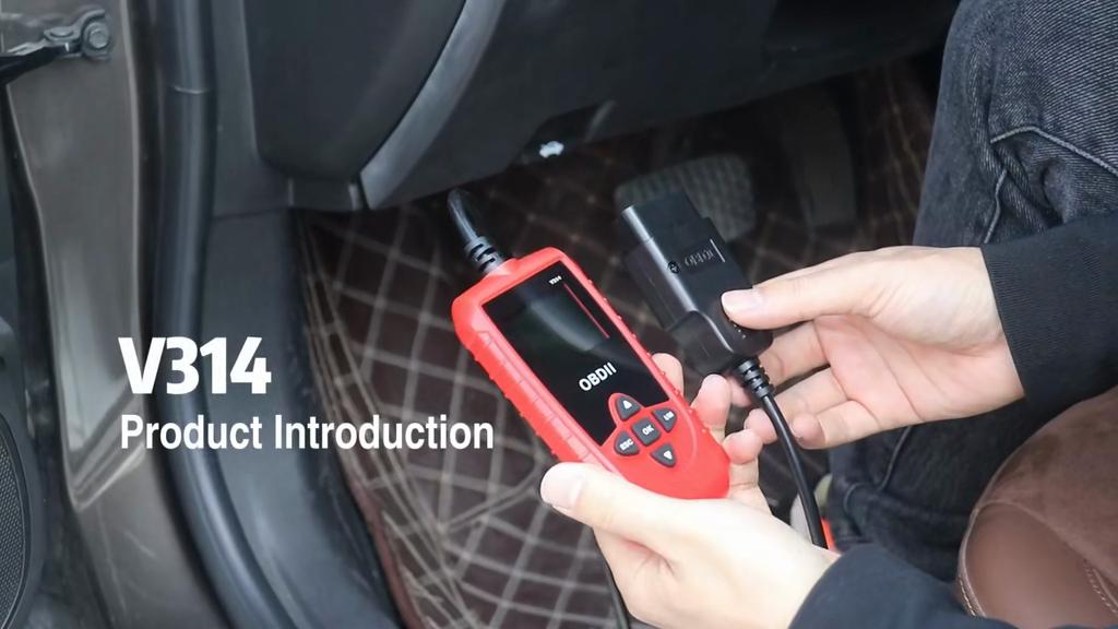 Встроенная карта считывания кода V314, автомобильные аксессуары, обнаружение автомобильных неисправностей, автомобильный диагностический инструмент, автомобильный сканер OBDII, считыватель