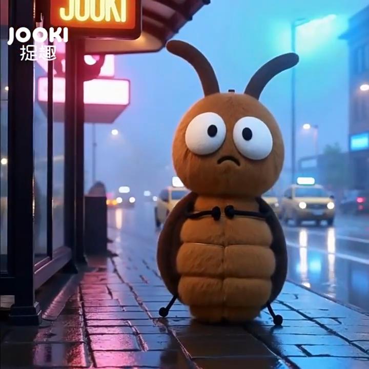 Плюшевая игрушка Насекомое Таракан Милое Мягкое Животное Для Сна И Игр Подарок Для Детей