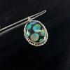Natural Opal Pendant 38 ct Multicolor 925 Sterling Silver Gemstone October Birthday Birthstone