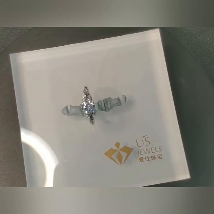 Umcho Романтические кольца круглой огранки Обручальное кольцо