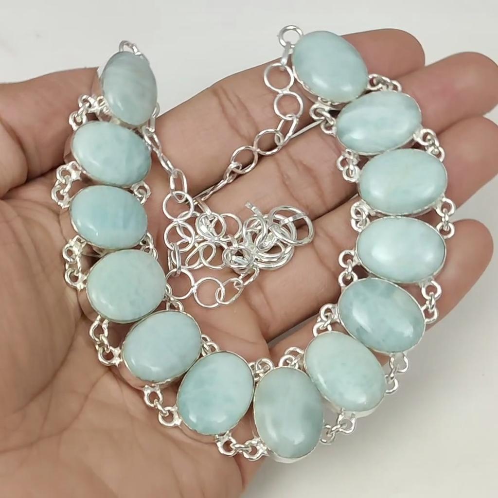Натуральный амазонит драгоценный камень ручной работы из стерлингового серебра 925 пробы гальванопластика ожерелье, амазонит серебро для жены унисекс кулон подарок для мамы