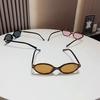 Retro Sstyle Small Oval Sunglasses Women New Sexy Leopard Black Sun Glasses Female Vintage Lady Shades Eyewear