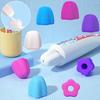 1pc Silicone Toothpaste Cap - Self-Sealing Toothpaste Squeezer and Pump Dispenser for Efficient Toothpaste Use