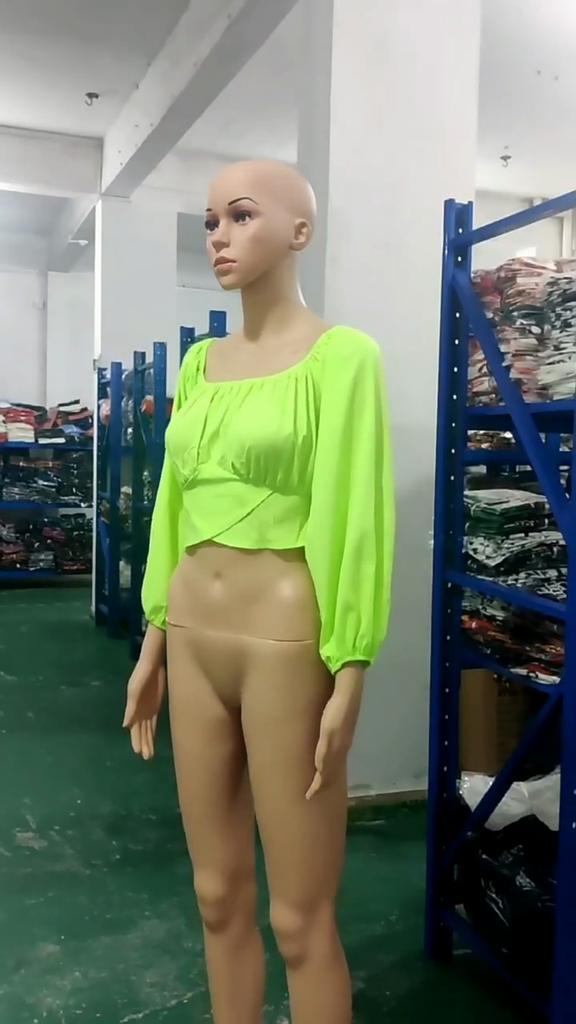 YYFS Women's Fashion Casual Spring Fall Solid Color Print Long Sleeve One Shoulder Blouses & Shirts