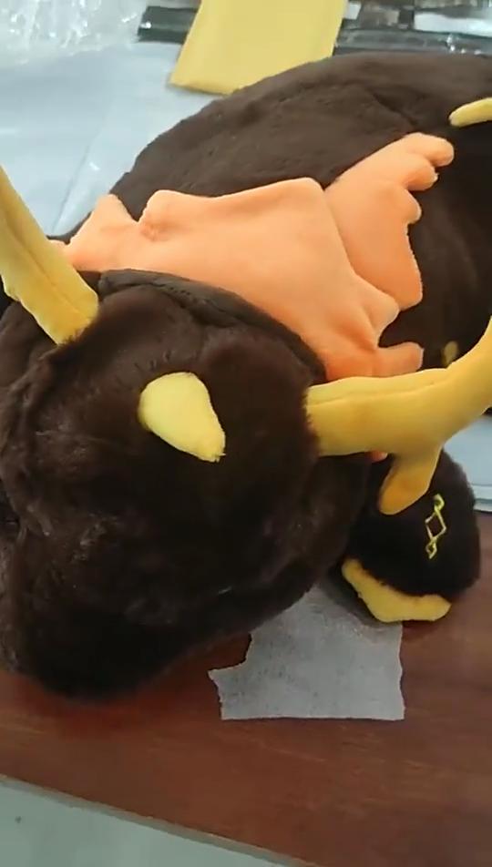 Soft And Cuddly Genshin Impact Morax Stuffed Toy Ideal For Cartoon Lovers