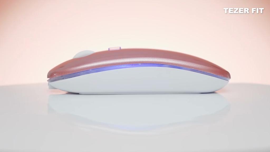 Wireless Mouse Gaming Mouse Backlight USB Compatible RGB Rechargeable Mice Silent Backlit Ergonomic Gaming Mouse for Laptop PC