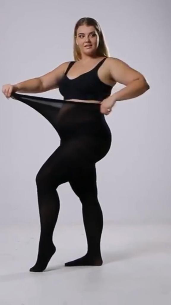 Plus Size Hollow Stretch Tight Black Lace Stockings Fishnet Pantyhose Oversized Women's Mesh Sexy Stocking Tights XXL