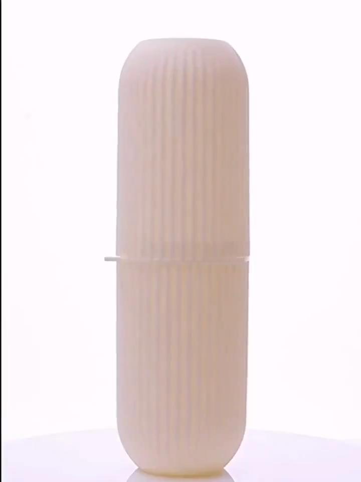 Travel Toothbrush Holder Case, Portable Toothpaste Organizer and Toothbrush Cup for Travel, Bathroom Storage