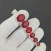 Подвеска с красным гранатом, Подвеска из стерлингового серебра 925 пробы, Подвеска ручной работы, Антикварная подвеска, Подвеска с драгоценным камнем красным гранатом, Подарок на День святого Валентина
