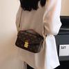 2025 New Luxury Fashion Printed Women's One Shoulder Handheld Bag Hot Sale Small Square Bag Versatile High Quality Crossbody Bag