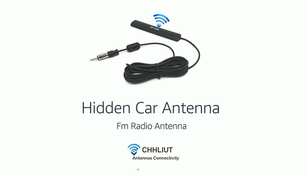 1 шт. Автомобильная антенна, автомобильное крепление на клейкой основе, скрытая антенна, автомобильная стерео FM AM радиоантенна для, 3 метра