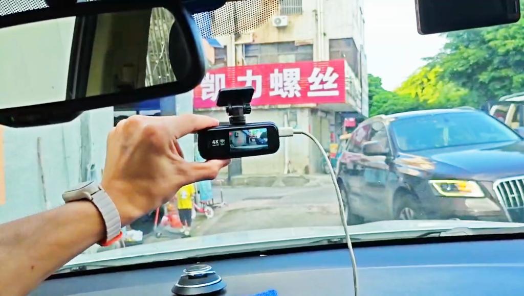 Dashcam 4K WIFI GPS 24H Night Vision Dual Lens Recording Car Camera DVR Dash Cam Led Deadpool Tools Black Box Video Record