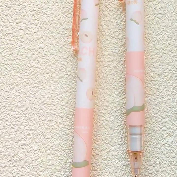 Цветной механический карандаш с милым розовым узором для письма студентам, канцелярские товары, креативный подарок, школьные принадлежности