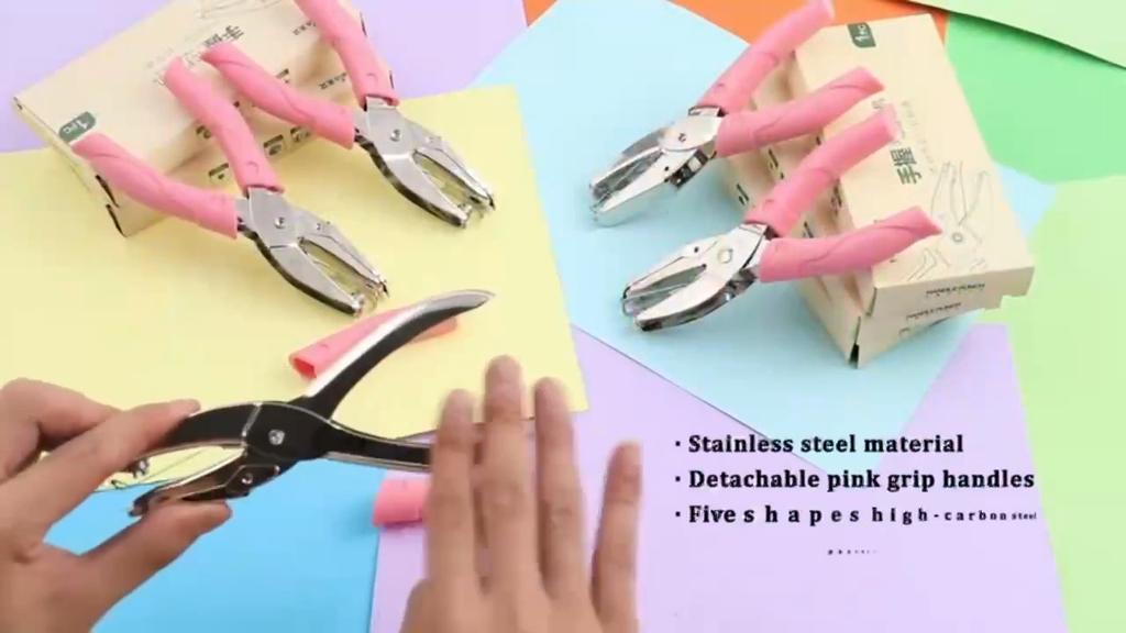 1 шт. 6 мм дырокол портативный сплав одинарный дырокол бумажный материал скрапбукинг ремесло ручной офис канцелярские принадлежности переплетные принадлежности